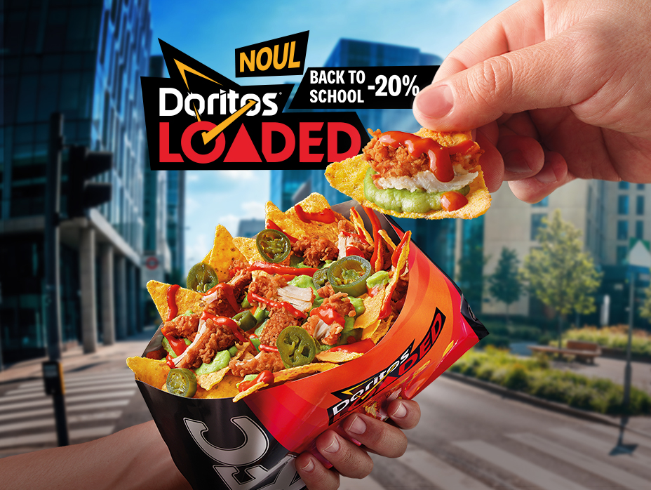 Back to school cu -20% la Doritos Loaded 🎒🤩