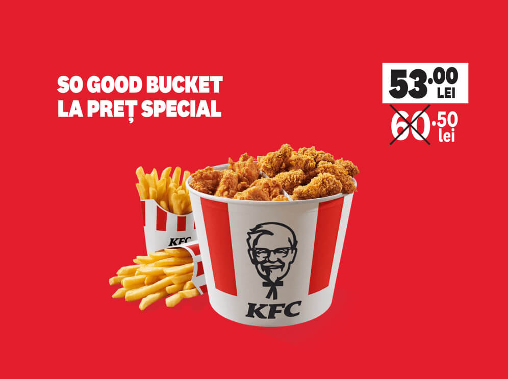 SO GOOD BUCKET LA PREȚ SPECIAL