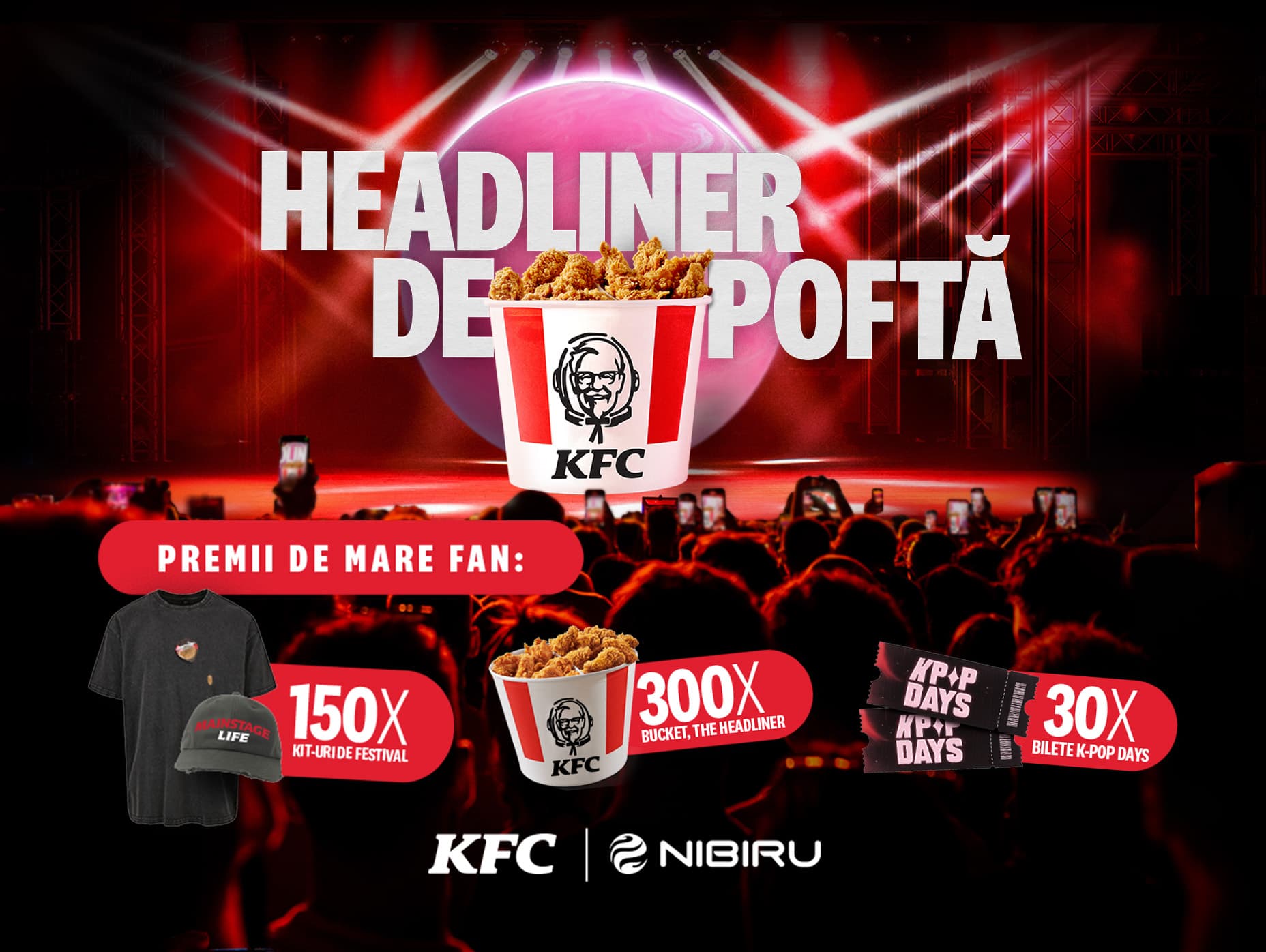 Premii de mare fan KFC