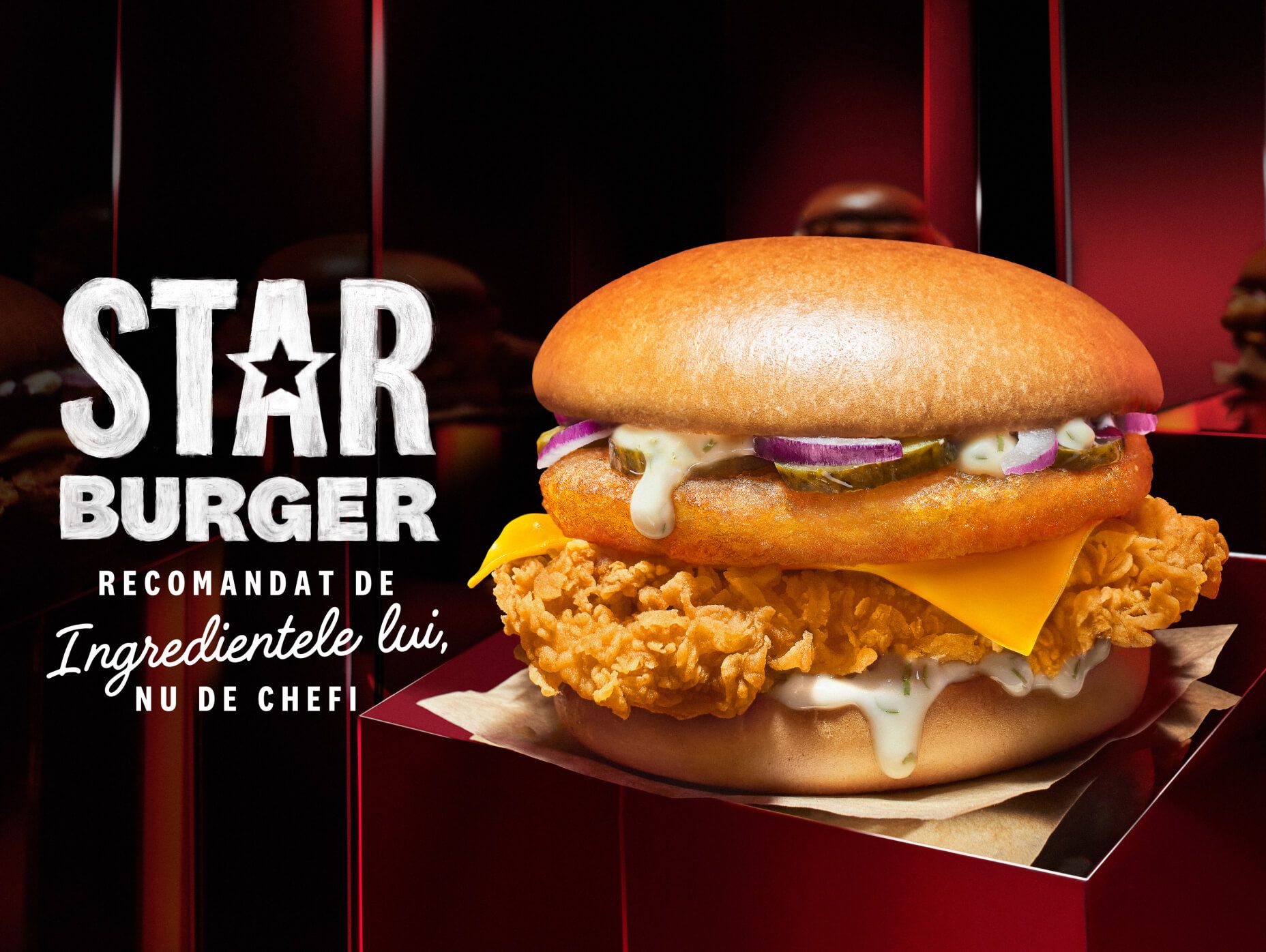 STAR BURGER, BURGERUL VEDETĂ DE LA KFC
